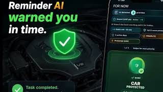 Reminder AI - car - forgot to change oil screenshot 3