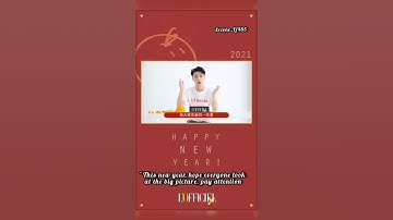210211 L’Officiel Weibo update Yixing’s Chinese new year greeting#LayZhang #ZhangYixing #Lay #Yixing