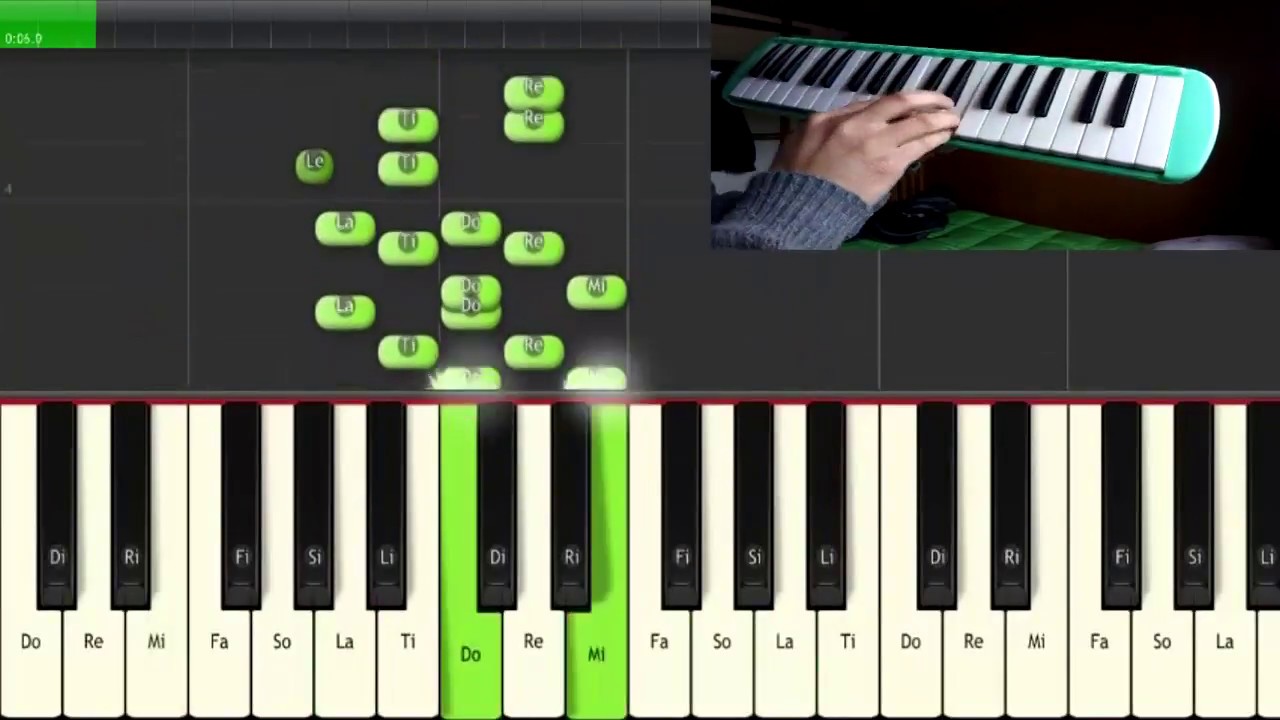 la consentida tutorial melodica synthesia - YouTube