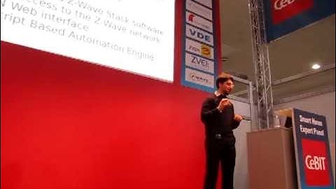 RaZberry Z-Wave module presentation on CeBit 2013