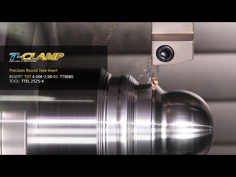 Precision Round Type Insert (TDT...-RS)