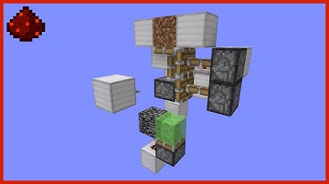 Minecraft: Underground Slime Block Exit [Redstone]