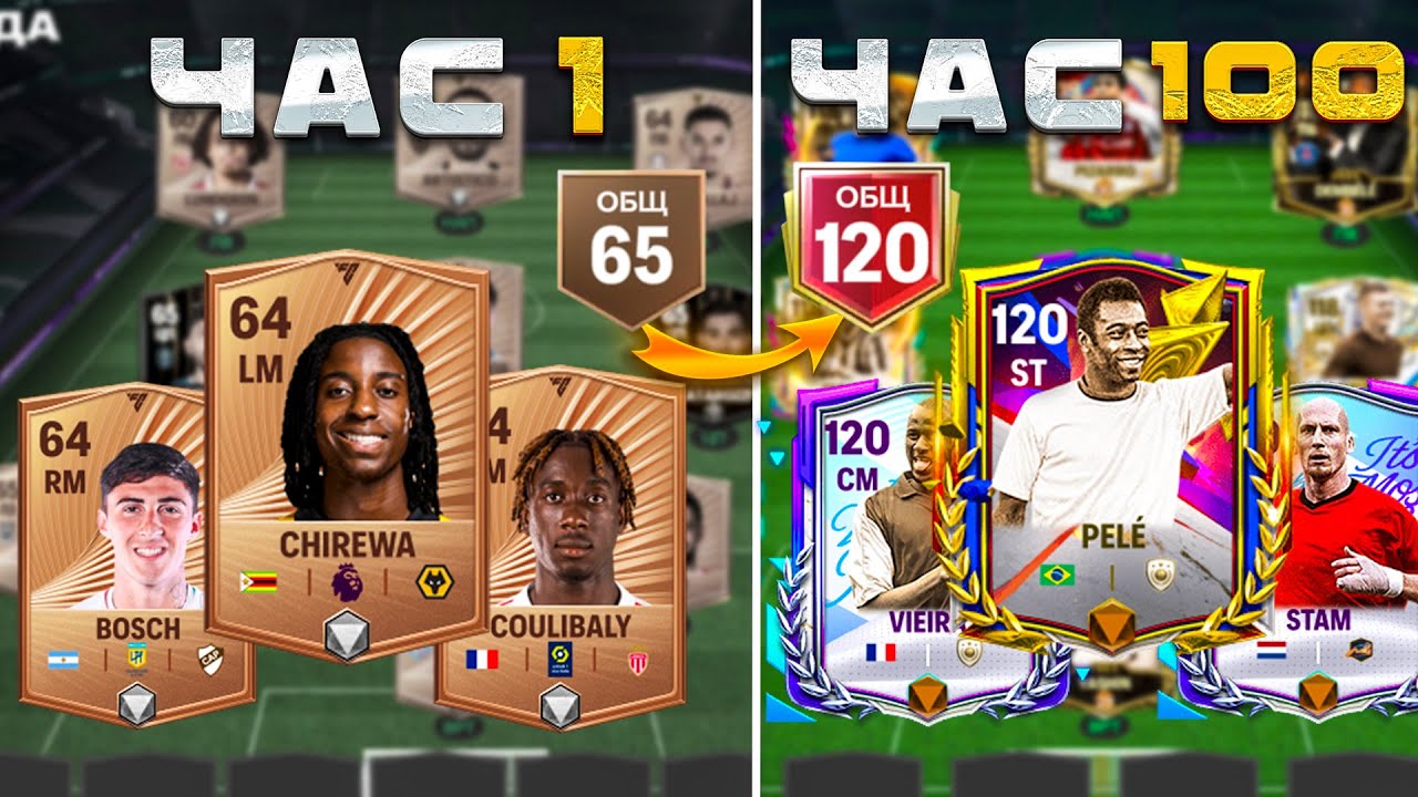 я ПОТРАТИЛ 100 часов, играя в FC MOBILE и вот что произошло...