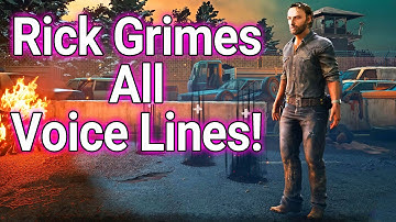 Rick Grimes All Voice Lines!