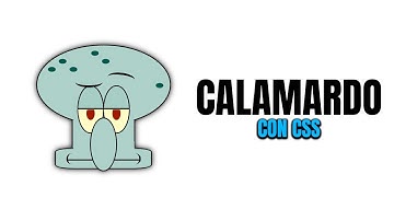 ✅ Calamardo con CSS | Aprende a dibujar con CSS #16