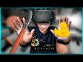 БРЕЙН ИЗУЧАЕТ ФИЗИКУ В ОЧКАХ РЕАЛЬНОСТИ ● Boneworks VR