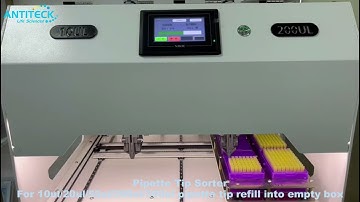 Pipette Tip Sorter 2024 - Pipette Tip Loader - Pipet Tip Sorting Device - Tip Loader - ANTITECK
