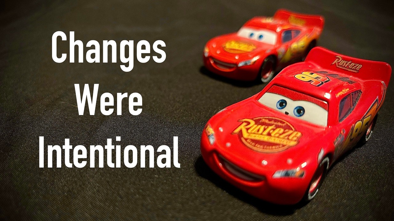 Lightning McQueen Diecast Design Change Mystery