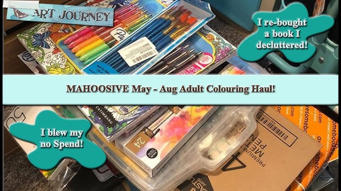 HUGE Adult Colouring Haul - including Prime Day & TEMU