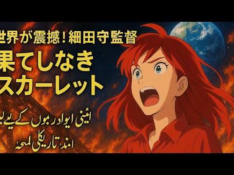 🎬🔥 世界が震撼！細田守監督『果てしなきスカーレット』アニー賞3部門ノミネートで歴史的瞬間へ 🌍✨