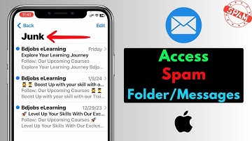 How To Access Spam Folder/Messages on iPhone | Check Spam Folder in Mail App