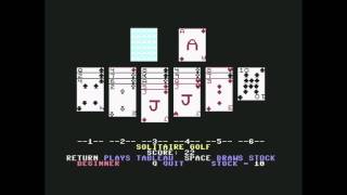 C64: Solitaire Golf