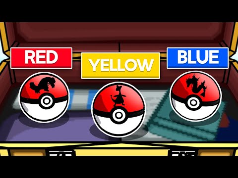 Choose Your Starter By Only Knowing Their Color!