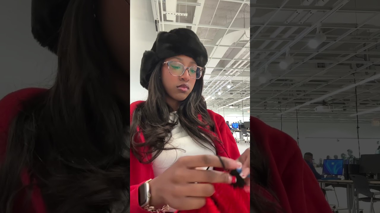 crochet with me before class!