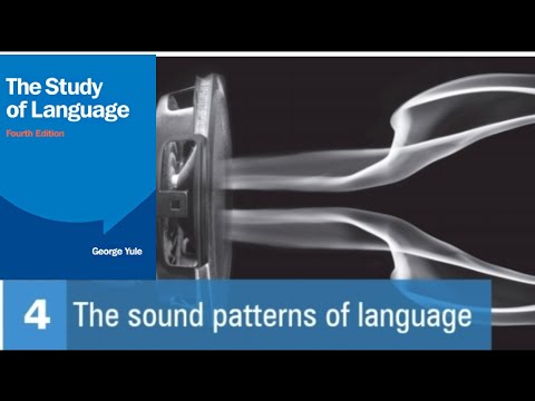 The sound patterns of language,phonology(unit 4) - YouTube