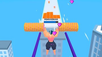 Weight Runner 3D Gameplay Level 6-10 (Android, iOS)