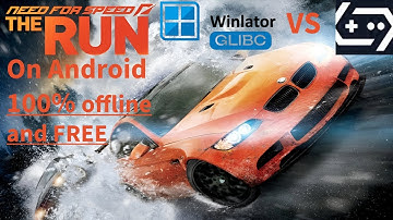 Need For Speed: The Run on Android performs better on Gamefusion than Winlator