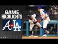 Braves vs dodgers game highlights 5324  mlb highlights