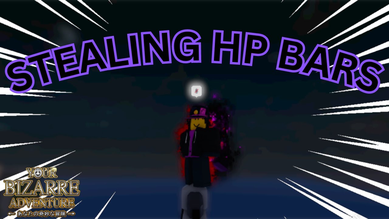[YBA] STEALING HP BARS WITH KC - YouTube