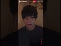 [宮川大聖/미야카와 타이세이] 첫 인스타라이브 어색해서 안절부절 못하는거 꽤나 귀여움 (feat. 침 꼴깍)