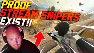 THIS IS PROOF STREAM SNIPERS EXIST! Ft. Nickmercs \& Cloakzy