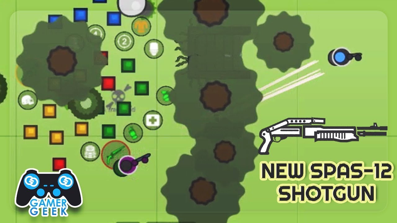 Surviv.io New Gun SPAS-12 || Surviv.io Sun's out, guns out Update