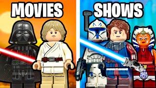 I Built Every Star Wars Movie & Show in LEGO