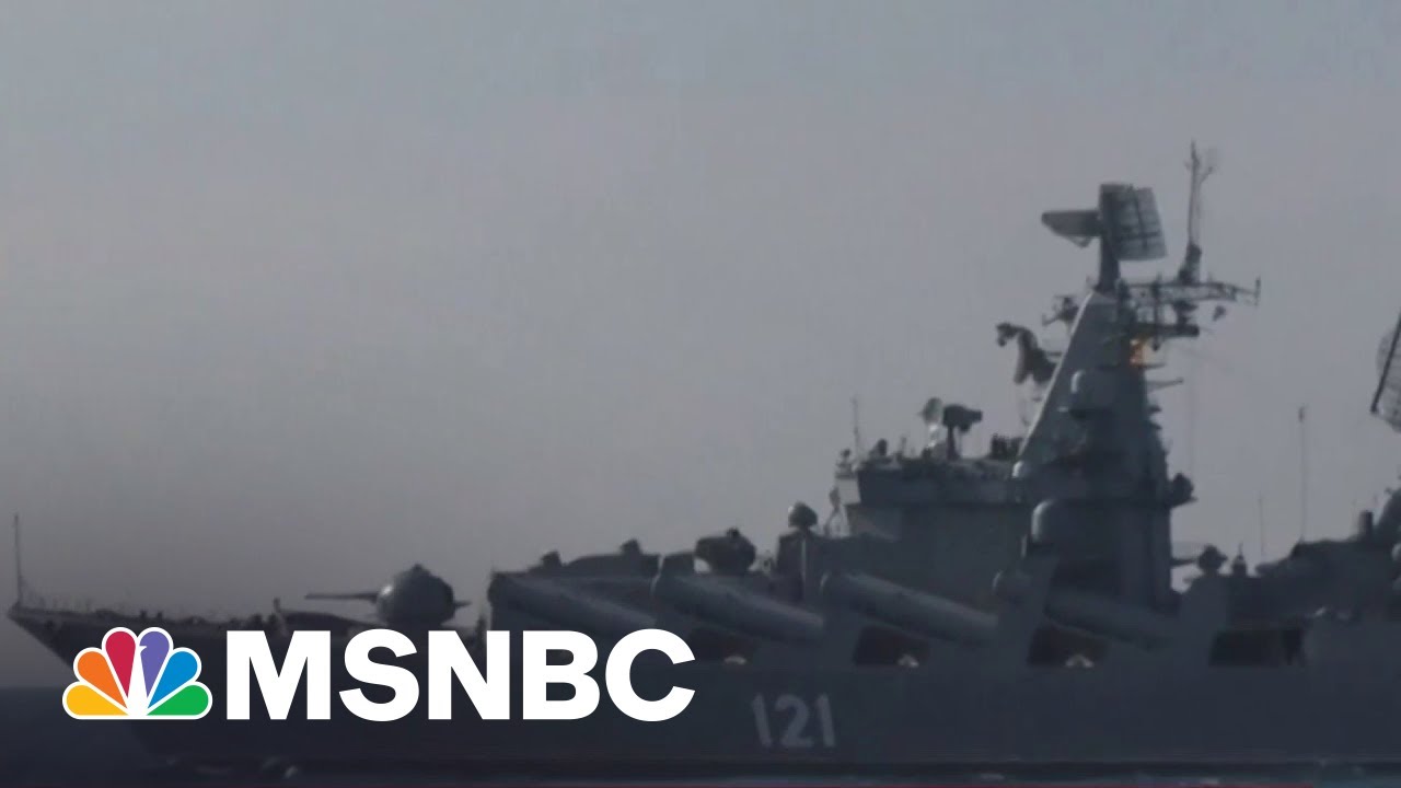 Russia Has Major Military Setback As Flagship Warship Sinks