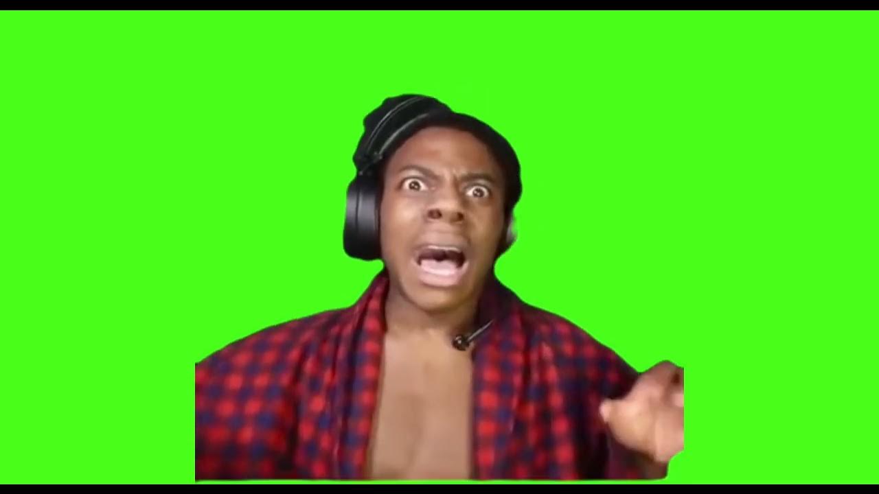 IShowSpeed Terrified Green Screen | Green Screen For Editing and Memes