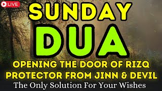 POWERFUL SUNDAY DUA - LISTEN EVERY DAY TO GET SUCCESS, PEACE, \u0026 RIZQ - Blessings Will Rain On Home