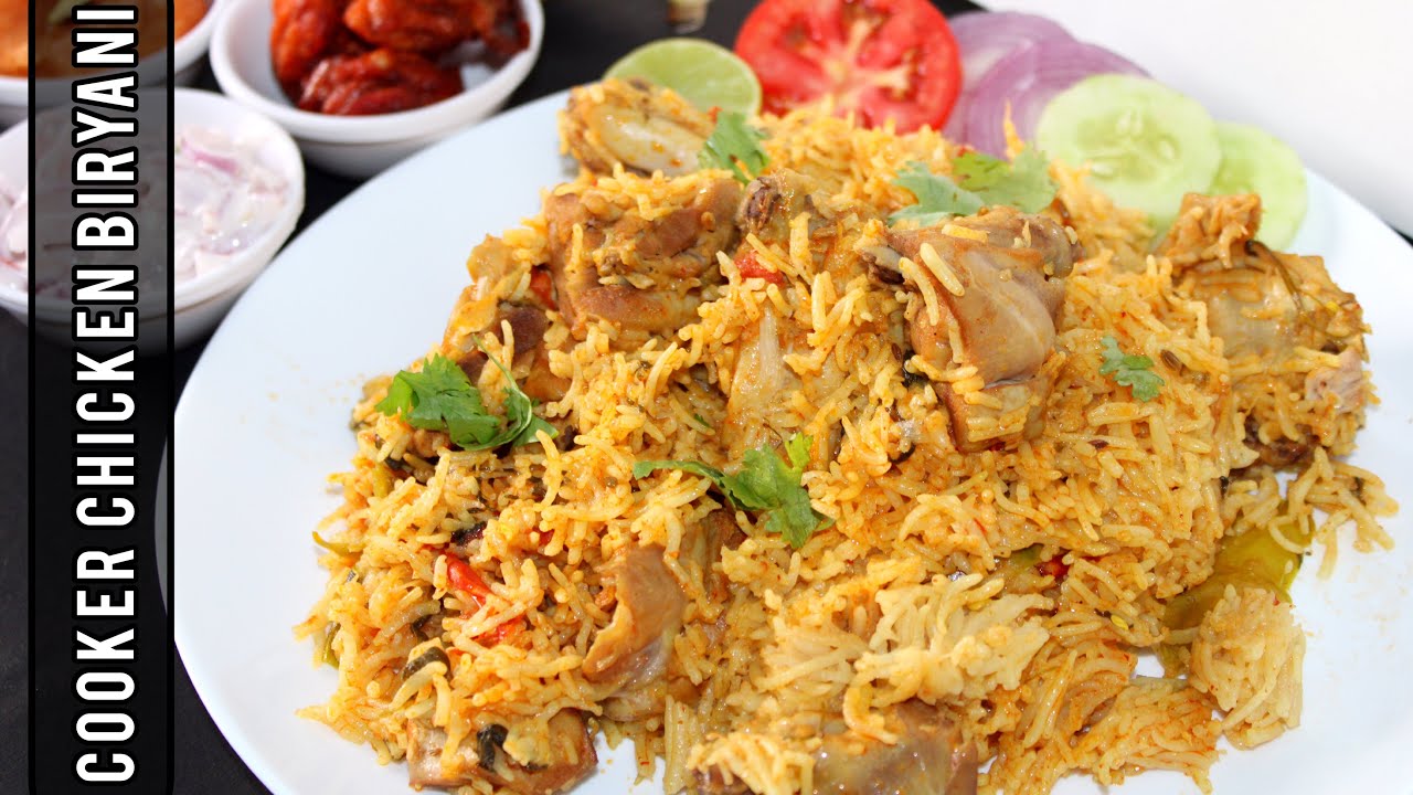 Super Fast Cooker Chicken Biryani10 Minutes 1Pot Chicken Biryani