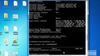 Windows Command Line   Net Share   Net Use   Net View   Net User screenshot 1