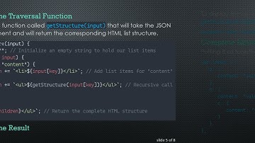 How to Create a List from JSON Data in JavaScript