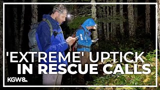 Crews respond to 3 rescue calls in 12 hours in Skamania County