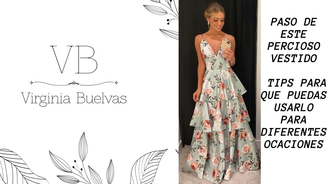 COMO HACER VESTIDO ELEGANTE CON GOLAS ROTONDAS/DIY CIRCULE RUFFLE DRESS