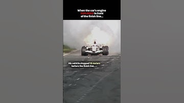 The race Jenson Button braked at the finish line in Formula 1