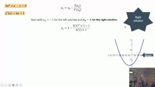 MAT1214 Newton's Method (lecture)
