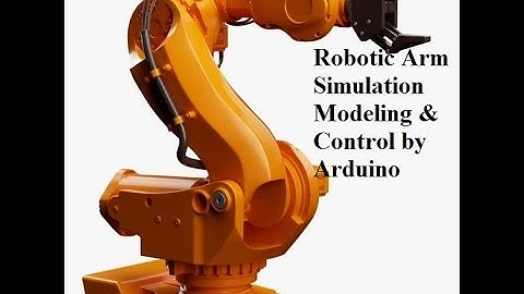 Robotic Arm Simulation Modeling MATLAB, Arduino Microcontroller call/whatsapp: +91 7696508071