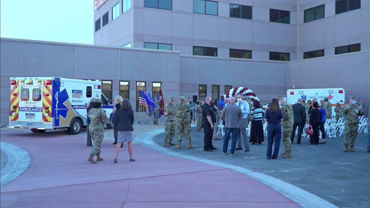 Nellis AFB holds ribbon cutting ceremony for Mike O'Callaghan Military