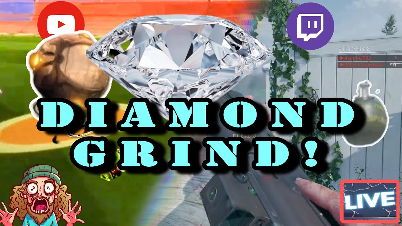 Guys Grinding For Diamond! Ranked Rocket League COD Later!