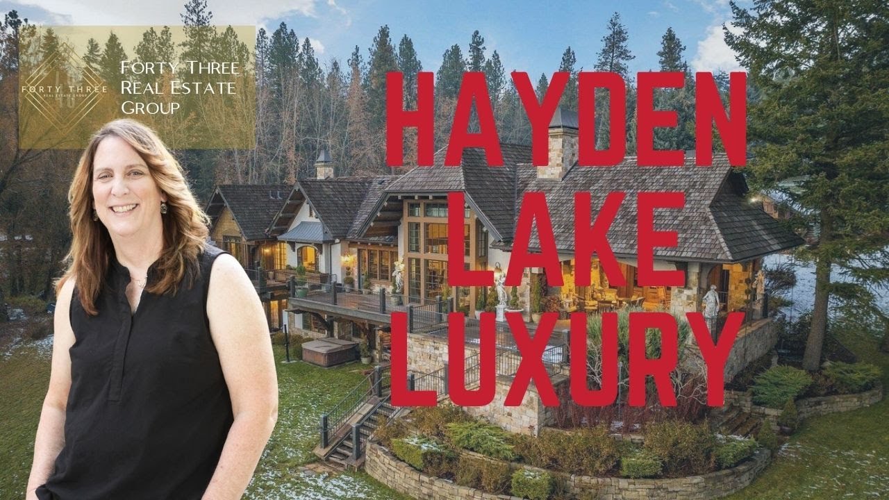 Exquisite Elegance: Hayden Lake's Finest Luxury Retreat - A Must-See Haven of Tranquility!