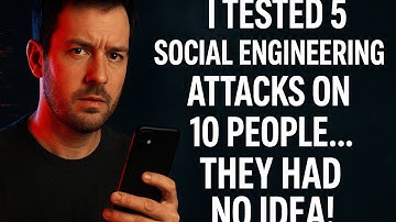 I Tested 5 Social Engineering Attacks on 10 People… They Had No Idea!