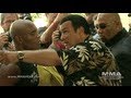 UFC 148: Anderson Silva's Boxing Workout Featuring Soccer Star Ronaldo and Steven Seagal vs Feijao