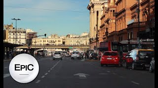 Carro De Buenos Aires Argentina Video Estoque - Vídeo de avenida, paisagem:  187080979