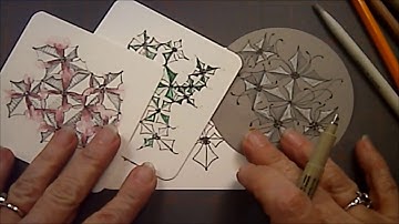 Meriberries Tangle Pattern Lesson #127