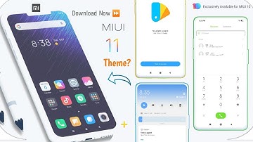 MIUI 11 Theme for All Xiaomi MIUI 10 Phones | Poco F1 | Redmi K20 Pro | Note 7 Pro