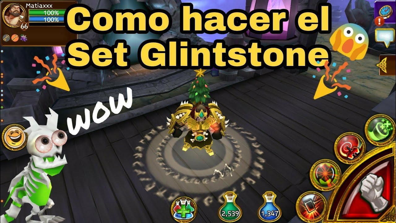 Arcane Legends - Como hacer el Set Glintstone