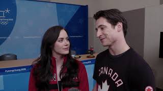 Tessa Virtue and Scott Moir about Winning Second Olympics - Pyeongchang 2018