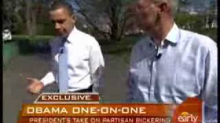 Obama 1 Takes on Partisan Bickering