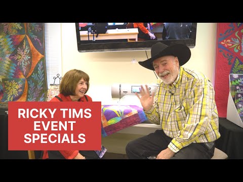 Ricky Tims Event Specials + A Special Reading Of Lizzy Albright Book